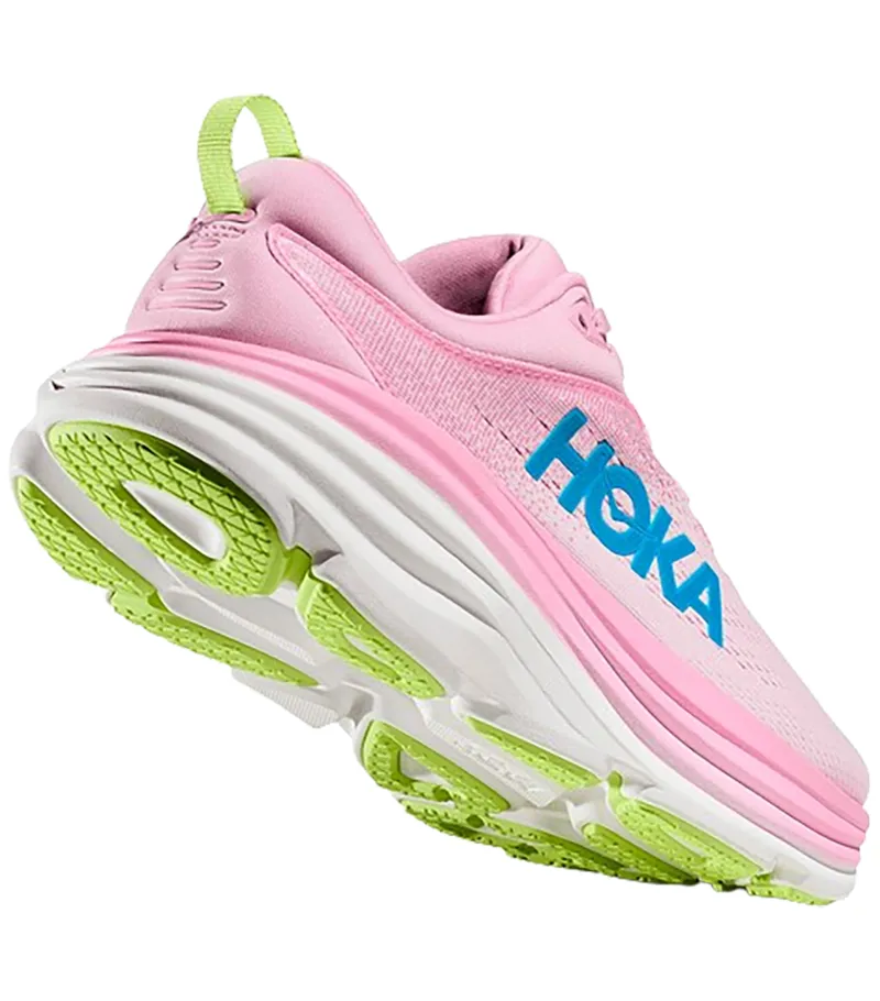 Hoka One One Women's Bondi 8 Pink Twilight/Waterpark-4