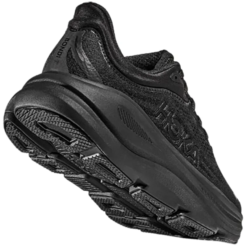 Hoka One One Women's Bondi 9 Black/Black-4