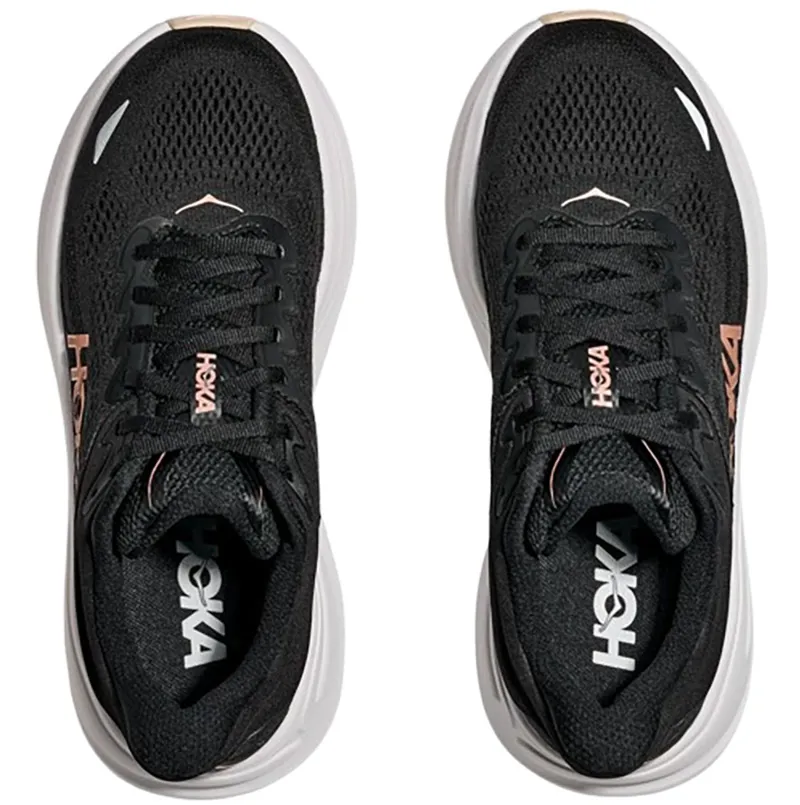 Hoka One One Women's Bondi 9 Black/Rose Gold-6