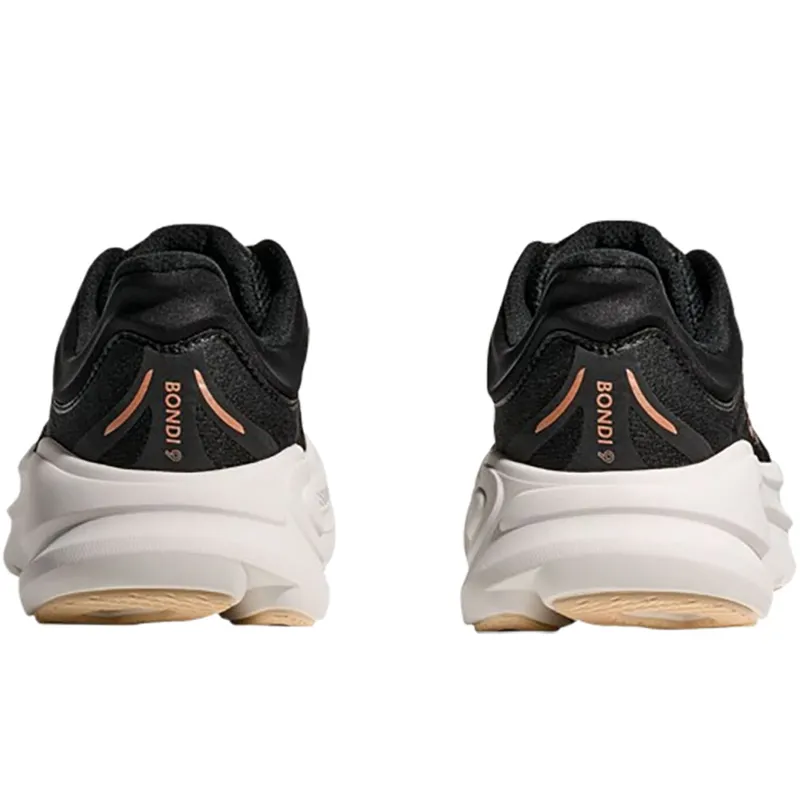 Hoka One One Women's Bondi 9 Black/Rose Gold-5