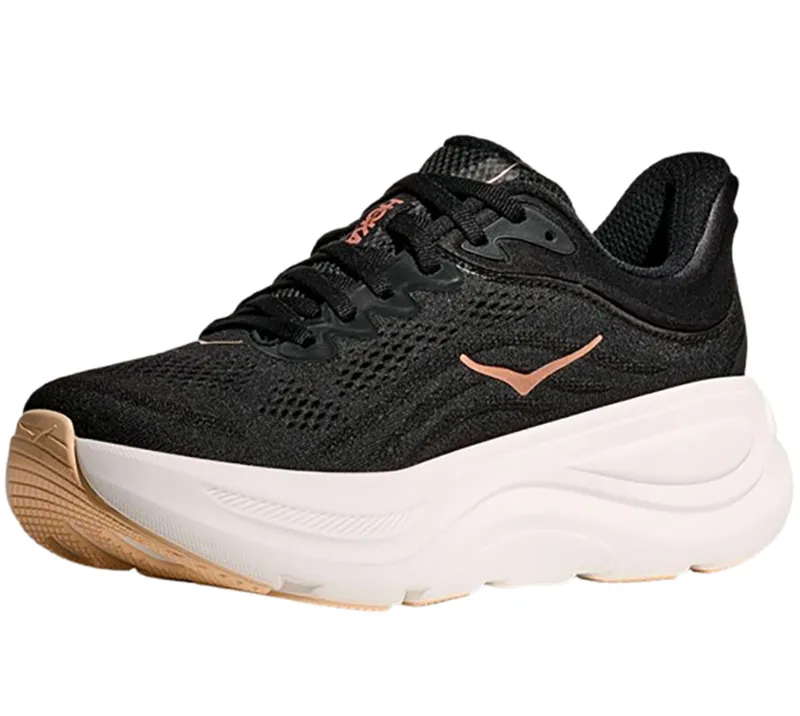 Hoka One One Women's Bondi 9 Black/Rose Gold-3
