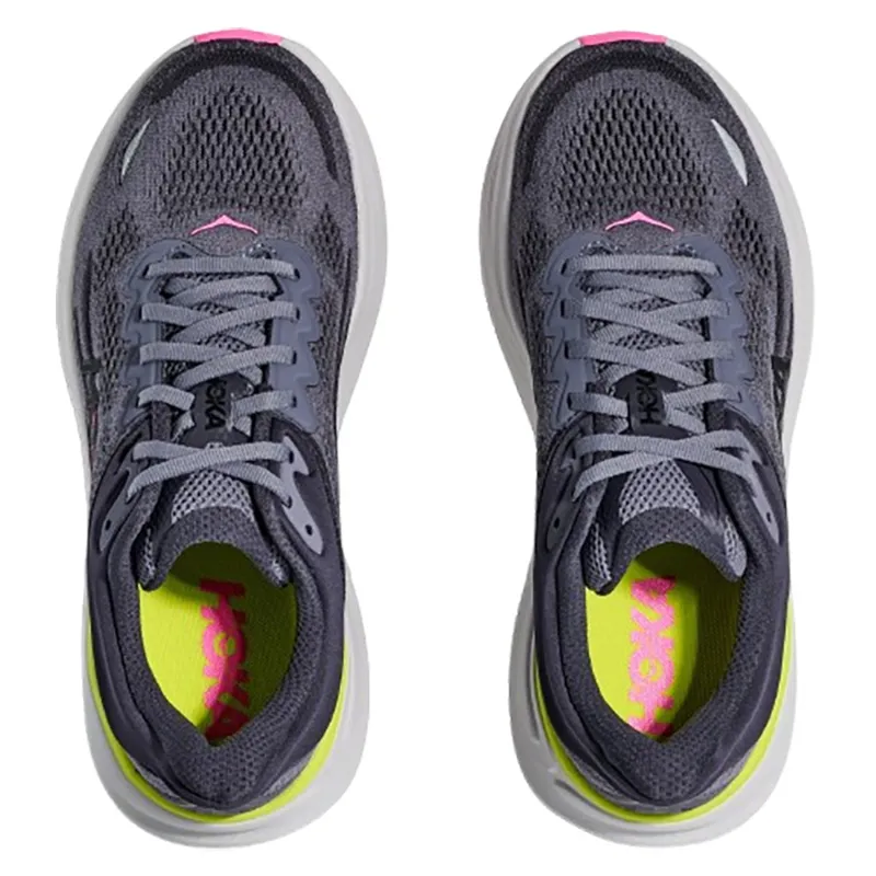 Hoka One One Women's Bondi 9 Charcoal Grey/Grey Skies-6