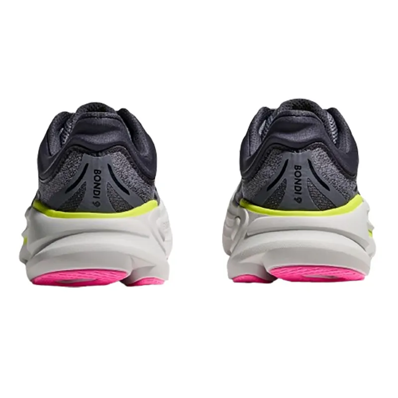 Hoka One One Women's Bondi 9 Charcoal Grey/Grey Skies-5