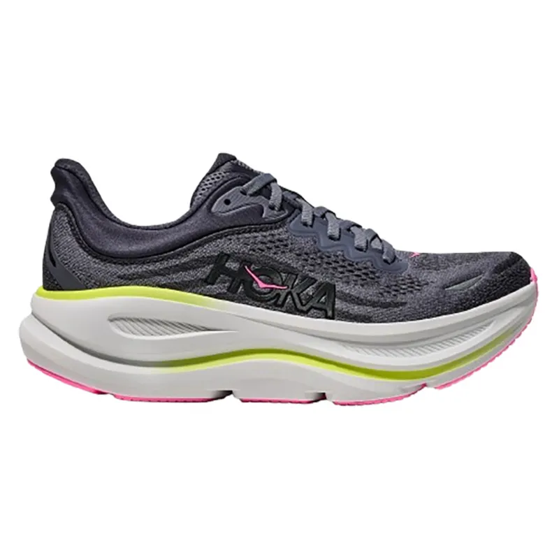 Hoka One One Women's Bondi 9 Charcoal Grey/Grey Skies