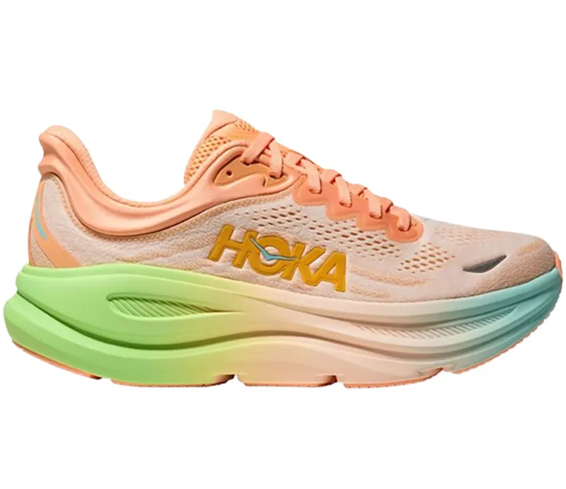 Hoka One One Women's Bondi 9 Frost/Pale Tangerine