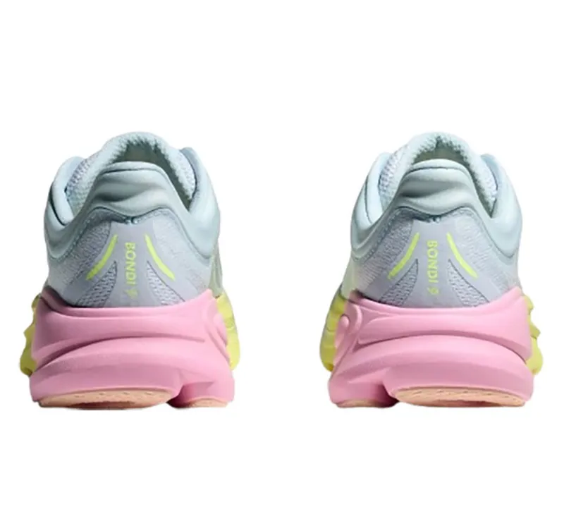 Hoka One One Women's Bondi 9 Glimmering Blue/Overcast-5