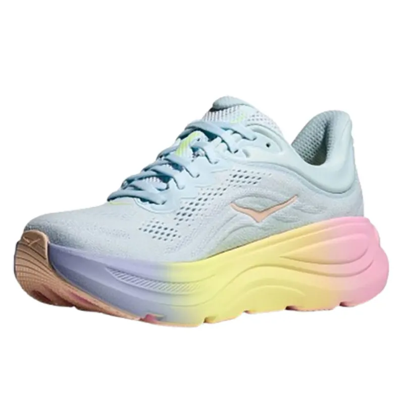 Hoka One One Women's Bondi 9 Glimmering Blue/Overcast-3