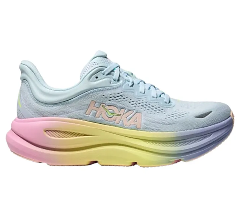 Hoka One One Women's Bondi 9 Glimmering Blue/Overcast