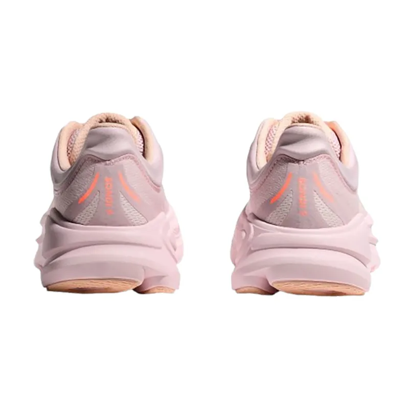 Hoka One One Women's Bondi 9 Lilac Cream/Tangerine Glow-5