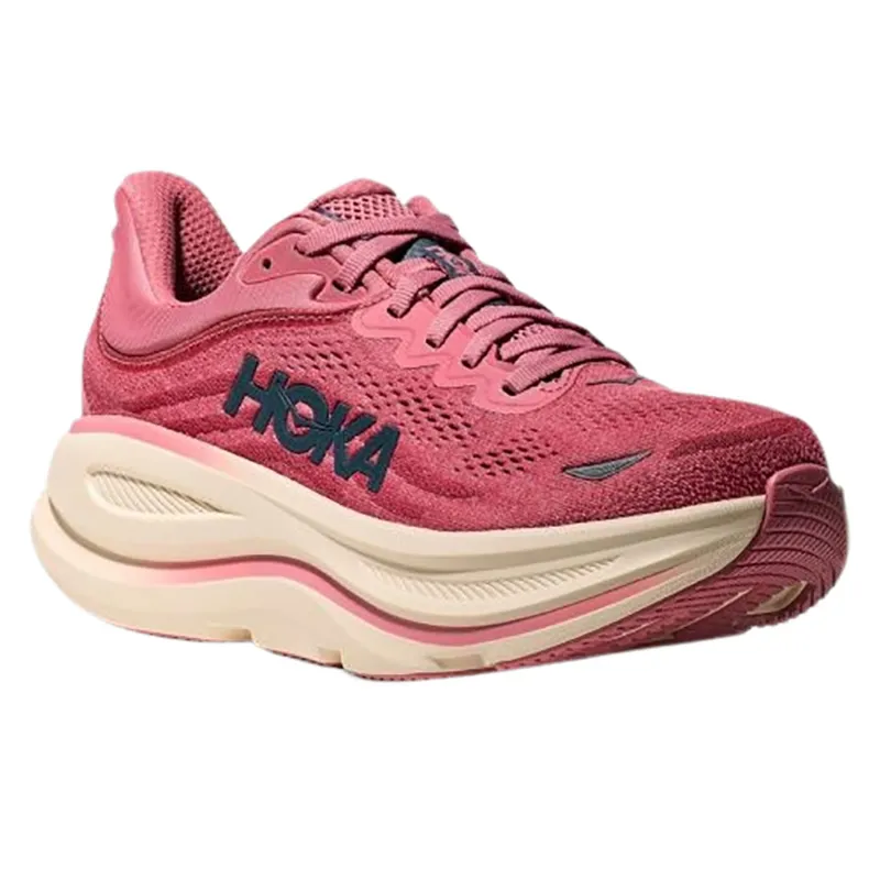 Hoka One One Women's Bondi 9 Lingonberry/Cranberry-2
