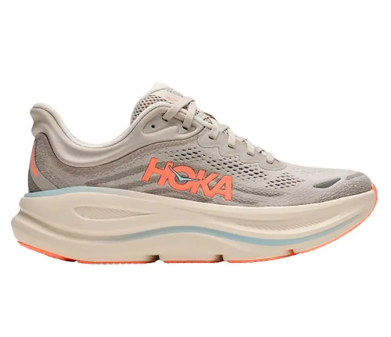 Hoka One One Women's Bondi 9 River Rock Grey/Mineral Ore
