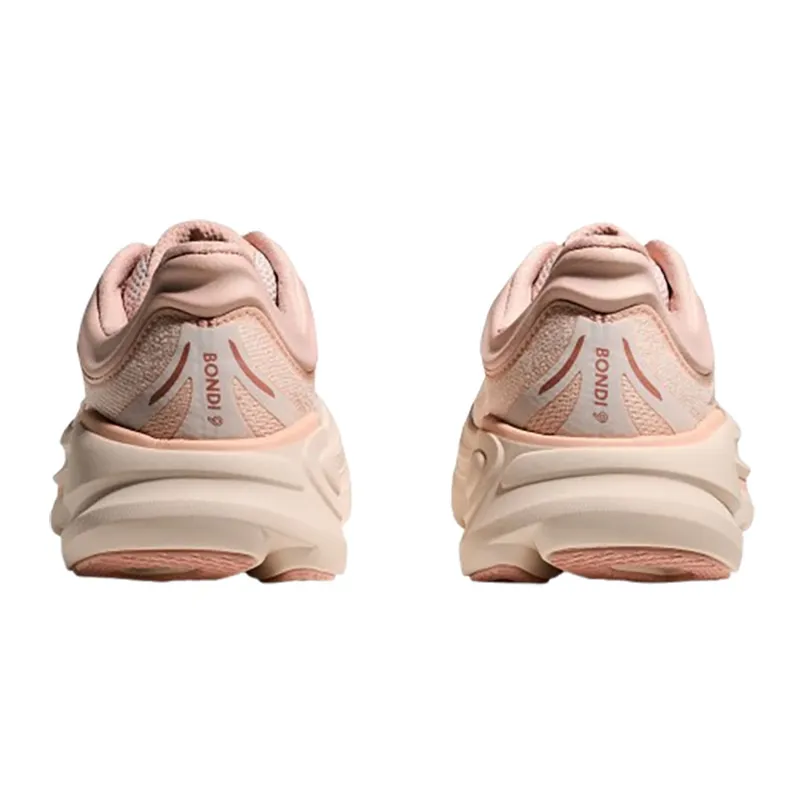Hoka One One Women's Bondi 9 Rose Latte/Rose Cream-5