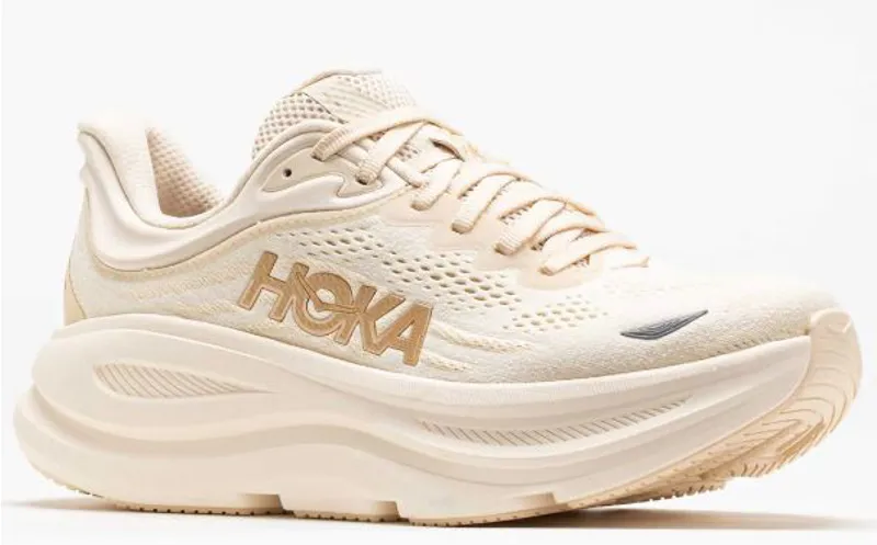 Hoka One One Women's Bondi 9 Shoe Vanilla/Birch-2