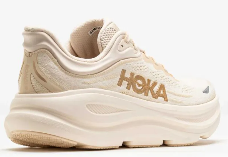 Hoka One One Women's Bondi 9 Shoe Vanilla/Birch-3