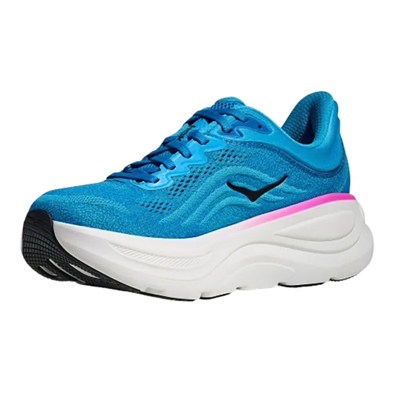 Hoka One One Women's Bondi 9 Skyward Blue/Neon Fuchsia-3
