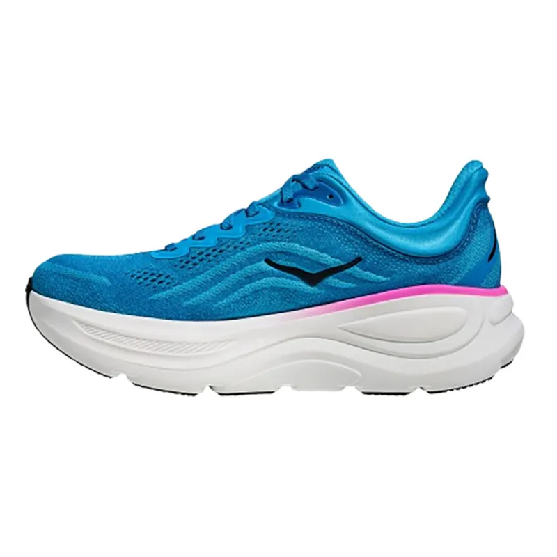 Hoka One One Women's Bondi 9 Skyward Blue/Neon Fuchsia-1