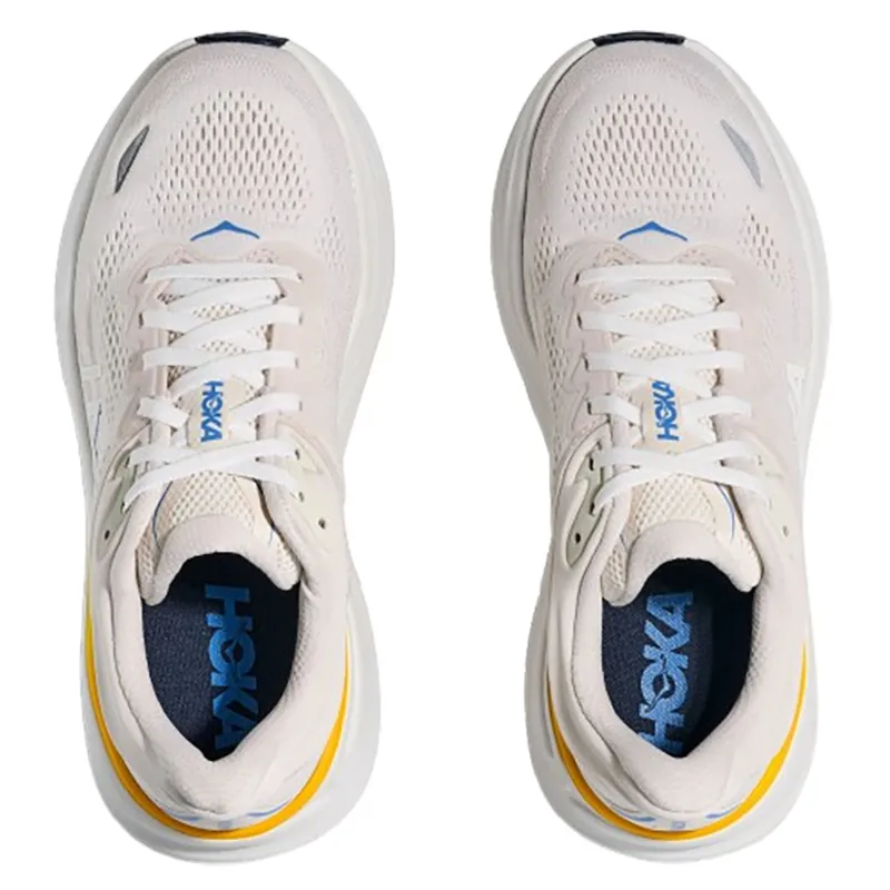 Hoka One One Women's Bondi 9 White/Grout-6