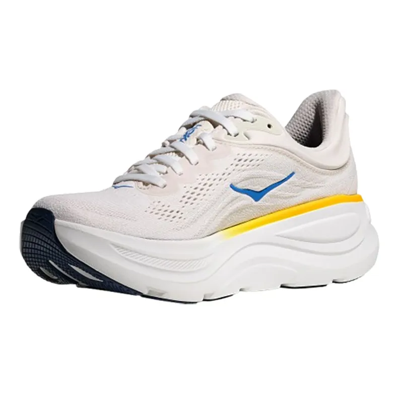 Hoka One One Women's Bondi 9 White/Grout-3