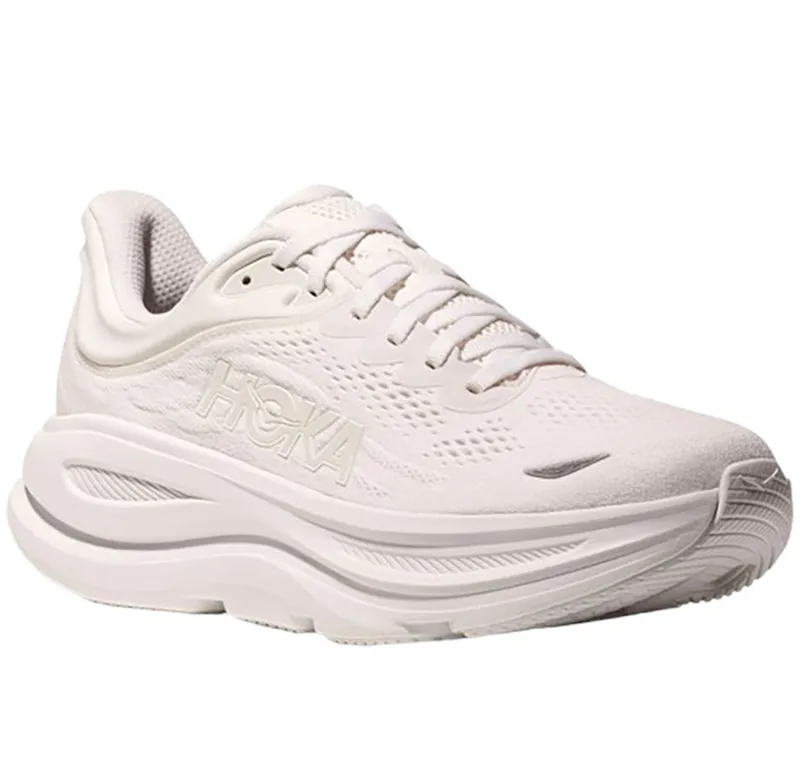 Hoka One One Women's Bondi 9 White/White-2