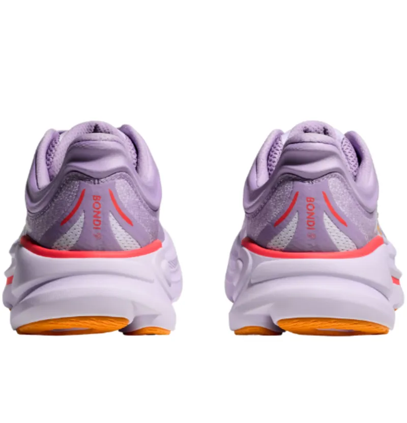 Hoka One One Women's Bondi 9 WIDE - Aster Flower/Starlight Glow-5