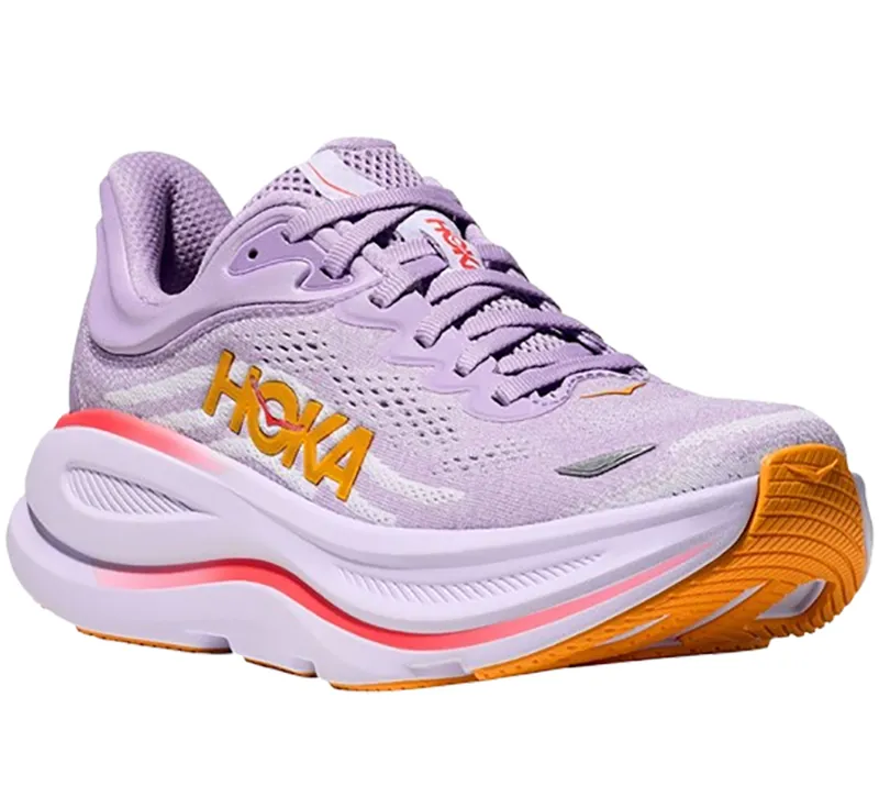 Hoka One One Women's Bondi 9 WIDE - Aster Flower/Starlight Glow-2