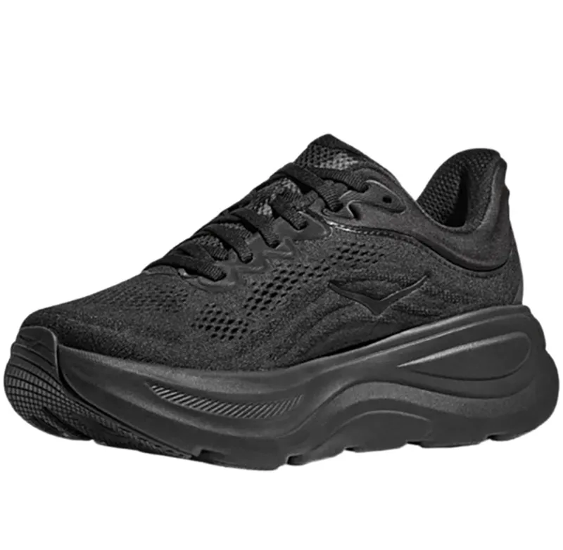 Hoka One One Women's Bondi 9 WIDE - Black/Black-3