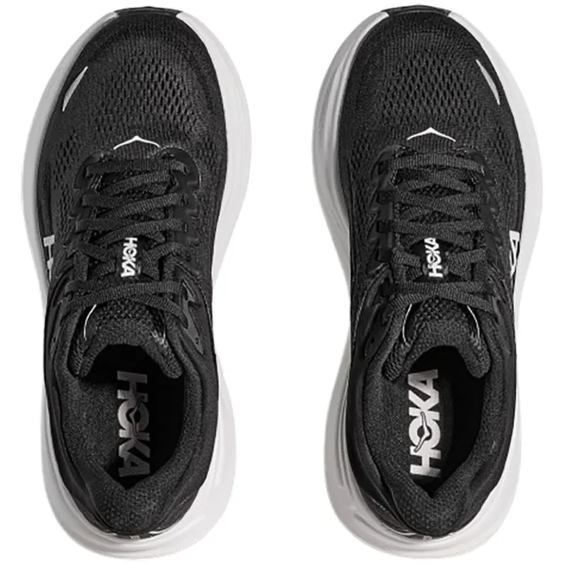 Hoka One One Women's Bondi 9 WIDE Black/White-6