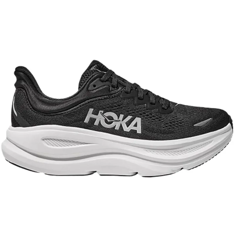 Hoka One One Women's Bondi 9 WIDE Black/White