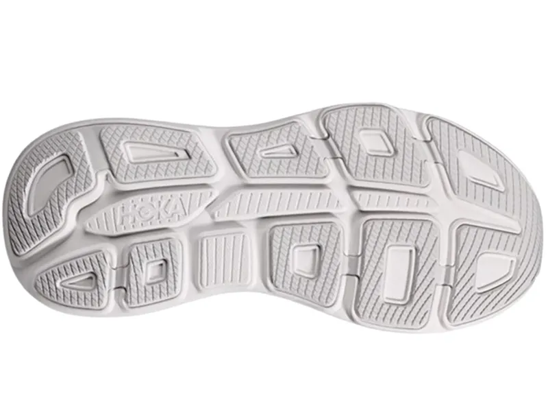Hoka One One Women's Bondi 9 Wide Cosmic Grey/White-7