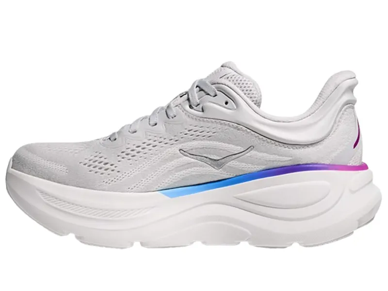 Hoka One One Women's Bondi 9 Wide Cosmic Grey/White-1