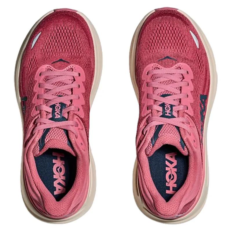 Hoka One One Women's Bondi 9 Wide Lingonberry/Cranberry-6