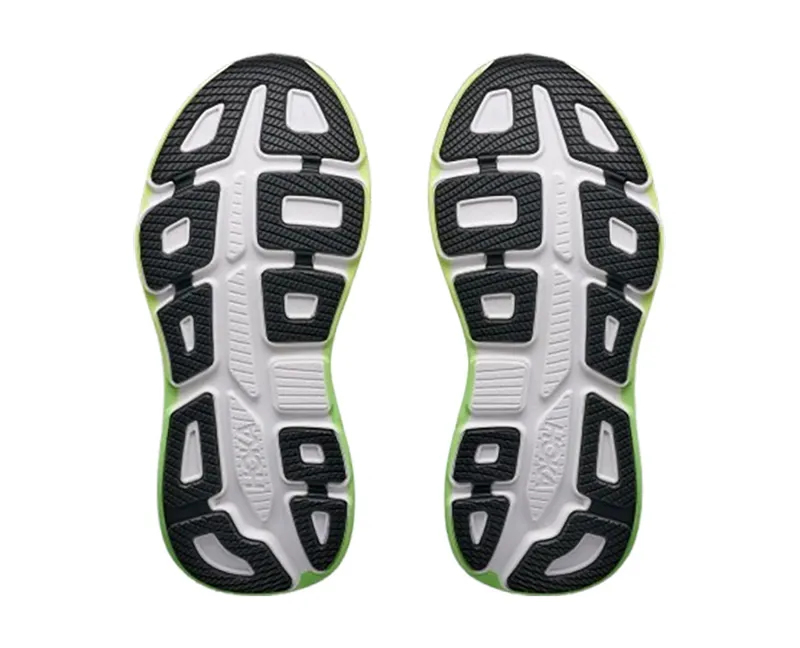 Hoka One One Women's Bondi 9 Wide White/Tart Apple-7