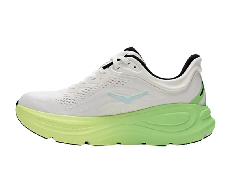 Hoka One One Women's Bondi 9 Wide White/Tart Apple-1