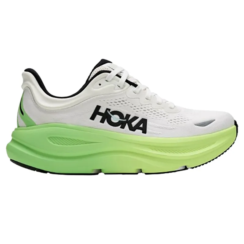 Hoka One One Women's Bondi 9 Wide White/Tart Apple