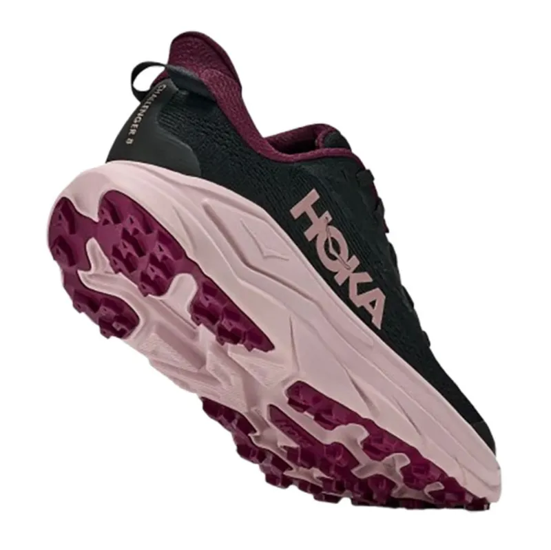 Hoka One One Women's Challenger 8 Black/Pink Opal-4