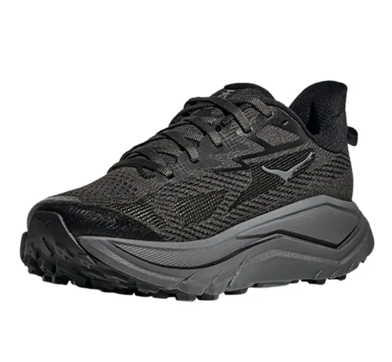 Hoka One One Women's Challenger 8 Wide Black/Outer Orbit-3