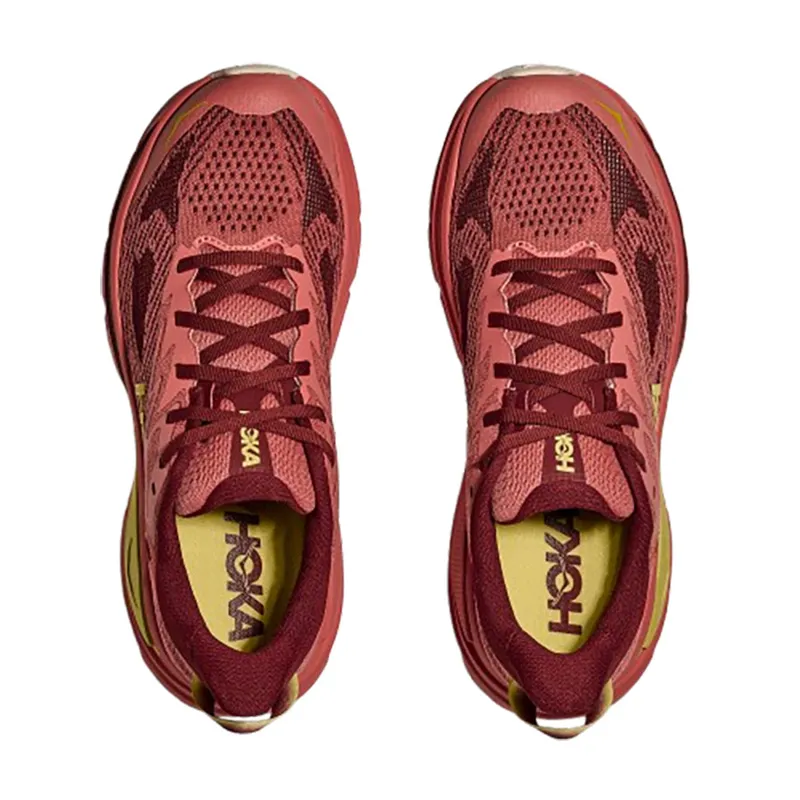 Hoka One One Women's Challenger 8 WIDE - Blush/Dark Cedar-6