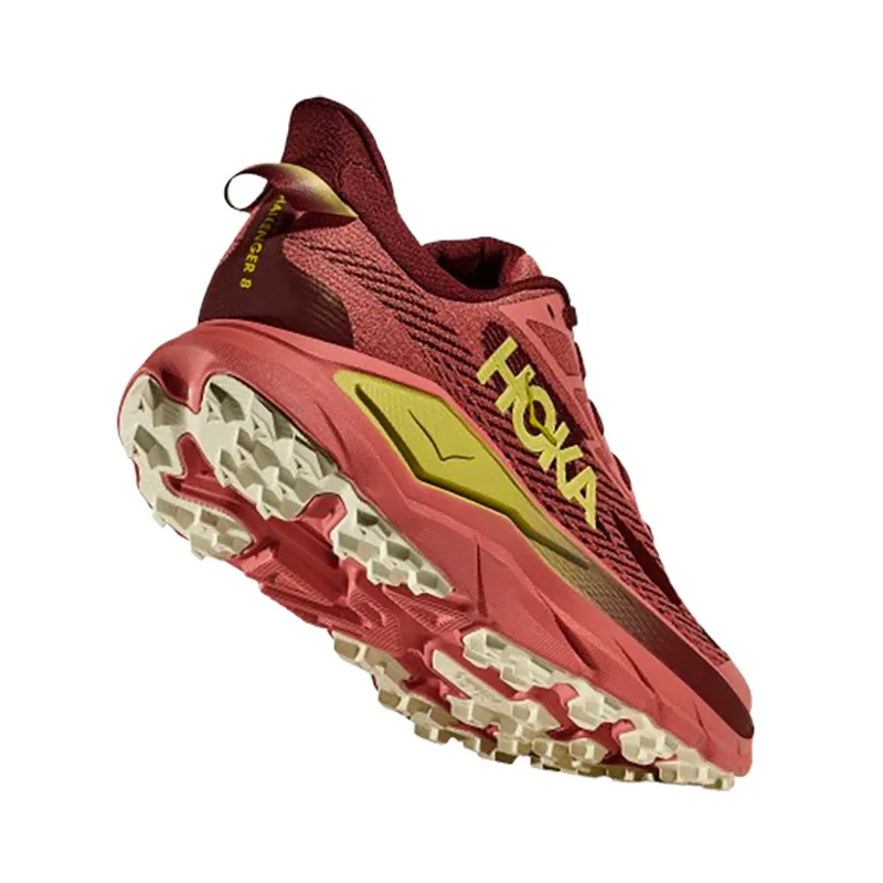Hoka One One Women's Challenger 8 WIDE - Blush/Dark Cedar-4