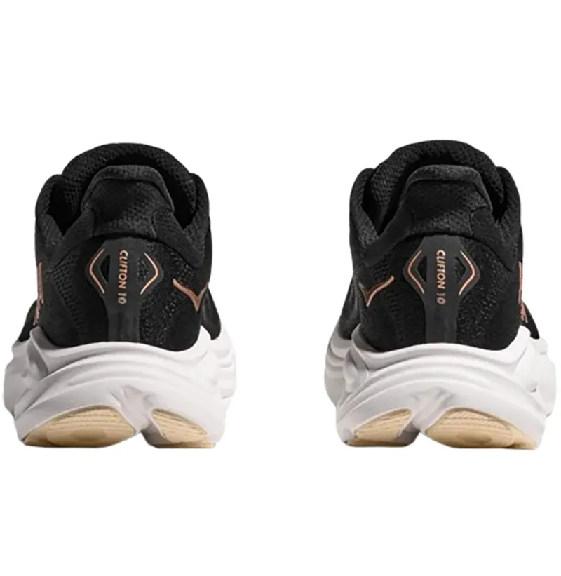 Hoka One One Women's Clifton 10 Black/Rose Gold-5