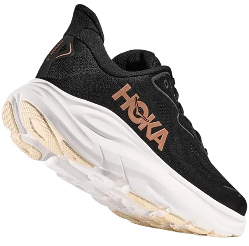 Hoka One One Women's Clifton 10 Black/Rose Gold-4