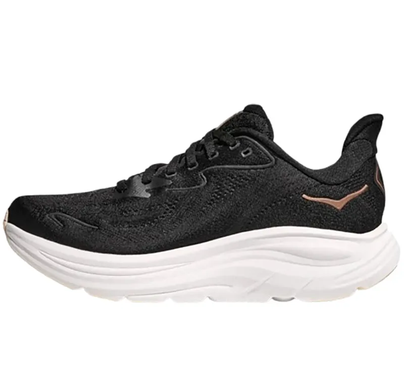Hoka One One Women's Clifton 10 Black/Rose Gold-1
