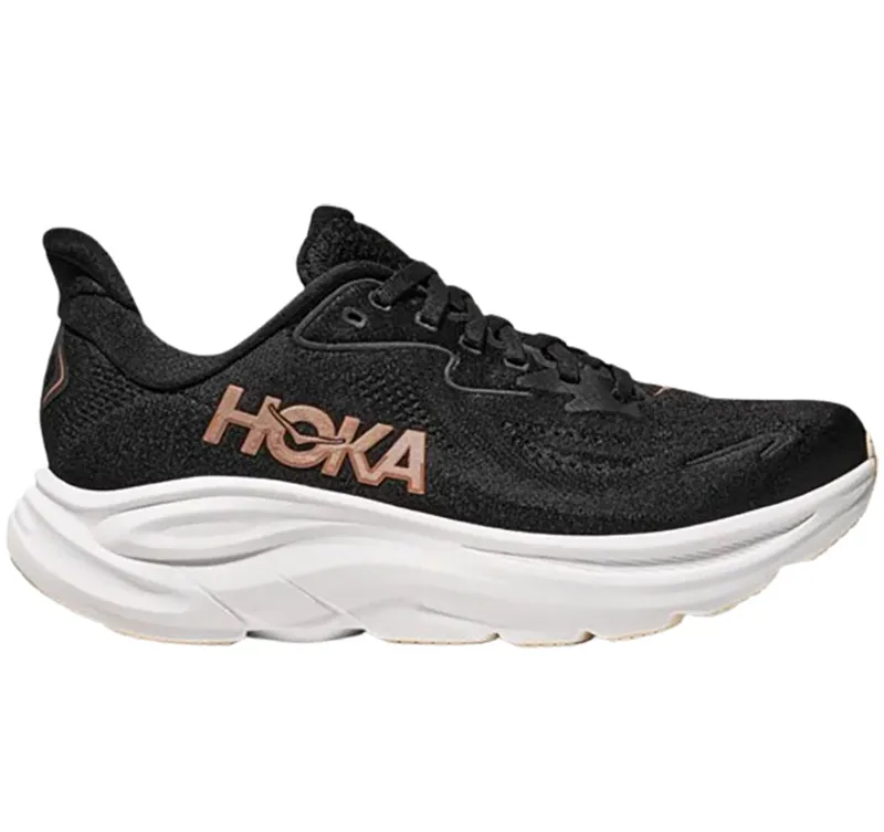 Hoka One One Women's Clifton 10 Black/Rose Gold