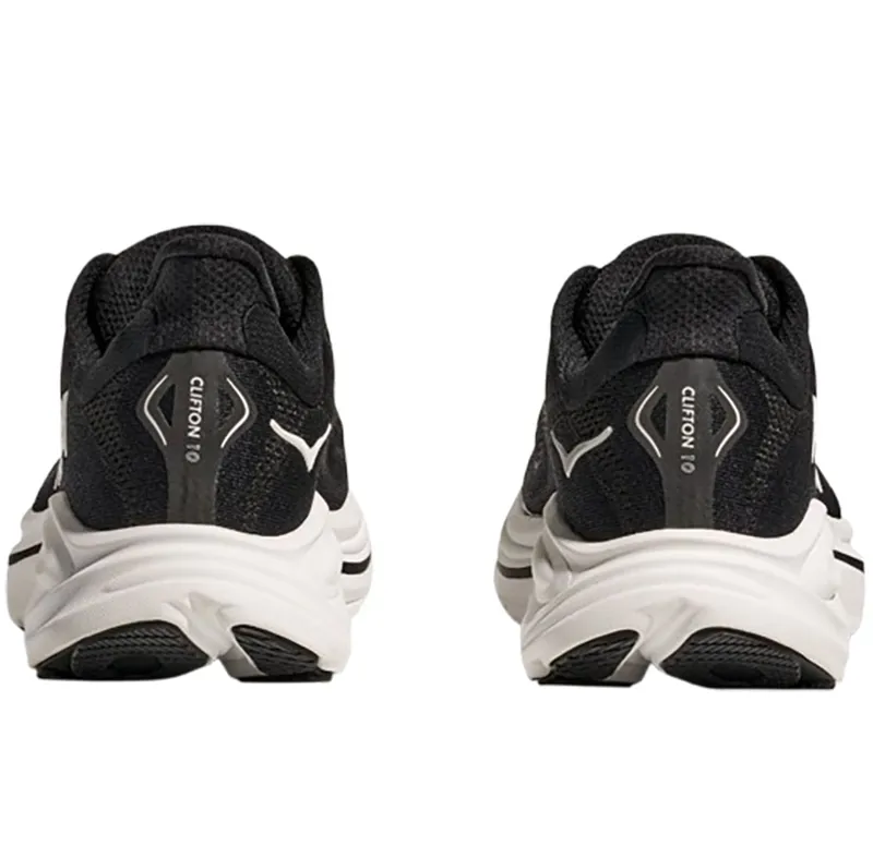 Hoka One One Women's Clifton 10 Black/White-5