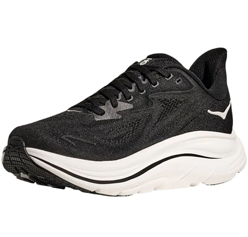 Hoka One One Women's Clifton 10 Black/White-3