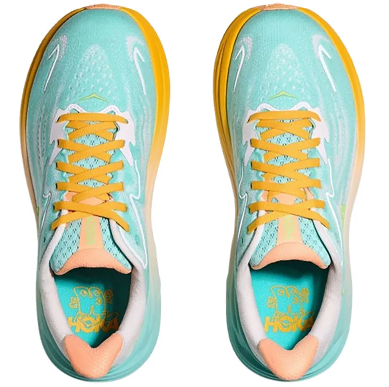 Hoka One One Women's Clifton 10 Blue Spark/White-6