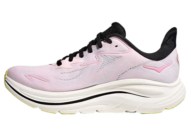 Hoka One One Women's Clifton 10 Carnation/Starlight Glow-1