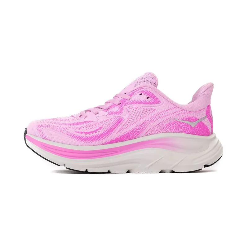 Hoka One One Women's Clifton 10 Flower Nectar/Neon Fuchsia-1