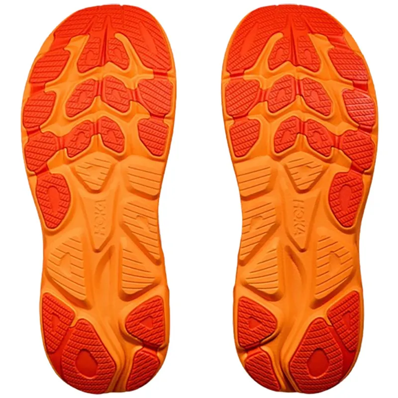 Hoka One One Women's Clifton 10 Frost/Orange Zest-7