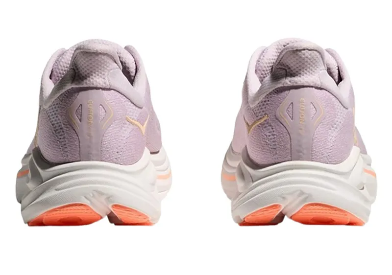 Hoka One One Women's Clifton 10 Lilac Cream/Tangerine-5