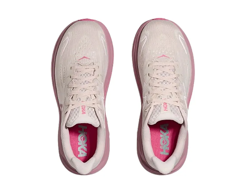 Hoka One One Women's Clifton 10 Rose Cream/Dried Rose-6